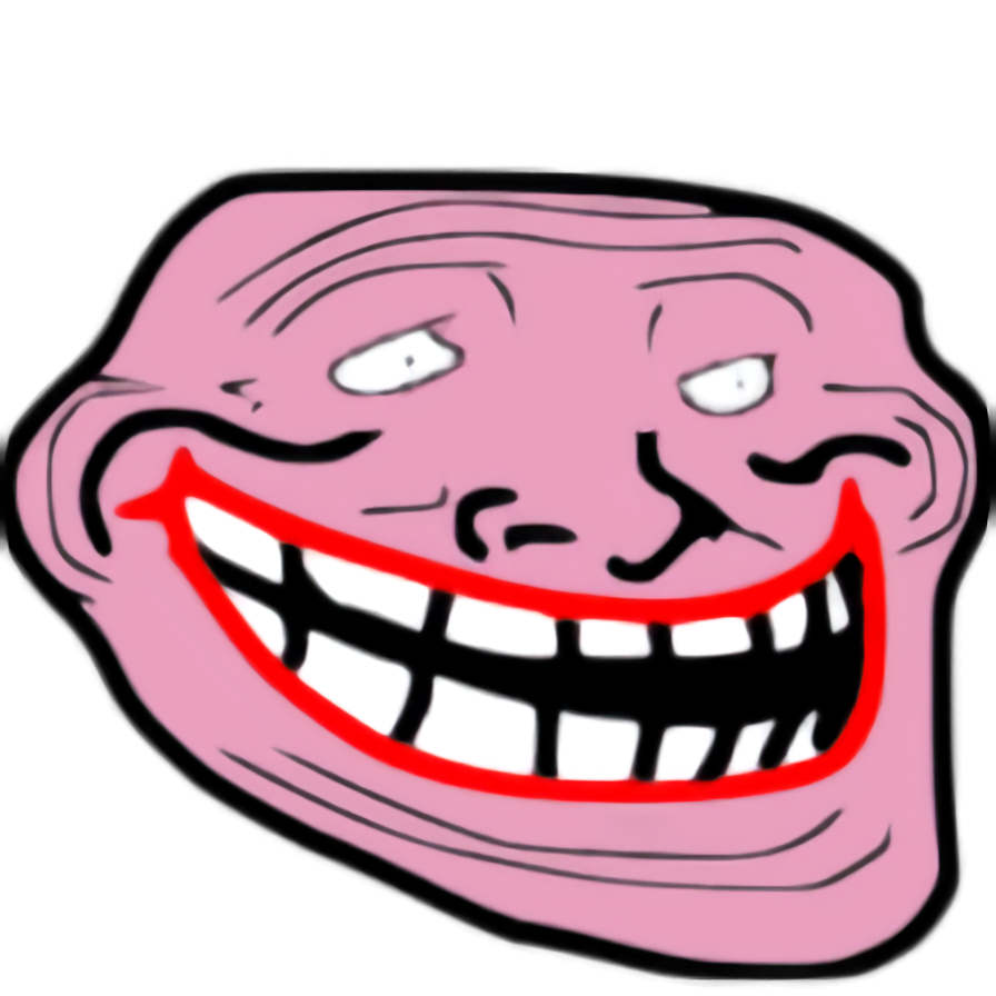 A trollface.